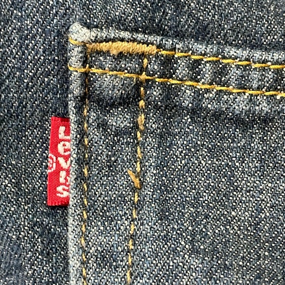 Mens Levi’s 514 Slim Straight Fit Jeans Size 36x32 - Picture 9 of 12